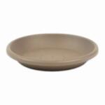  Műanyag kör alakú alátét taupe színben, 39 cm