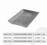 Terrecotte Italiane Sottocassetta Rettang. Etrusco 46 cm agyag növénytartó