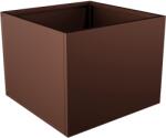  Nívó Cubo virágláda L, Mahagónibarna színben 70x70x55 cm