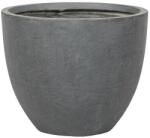 NDT Liverpool 04G dark grey 24 cm kerámia növénytartó