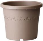 elho Algarve Cilindro 21 cm Taupe műanyag növénytartó