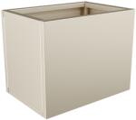  Nívó Lineo virágláda S, Elefántcsont színben 50x35x40 cm