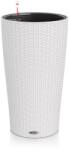 Lechuza CILINDRO Cottage White műanyag növénytartó 32 cm