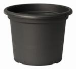 euro3plast Geo 50 cm műanyag növénytartó Anthracite