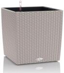Lechuza CUBE Cottage Sand Brown műanyag növénytartó 50 cm