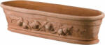 AnticoMestiere Giardiniera Ovale Melograno agyagláda 55 cm