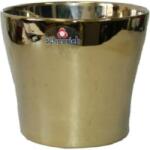 Scheurich 808 /15 Mirror Gold 15 cm kerámia növénytartó