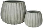  Creastone Pumpkin Bowl S S/2 green kerámia növénytartó szett