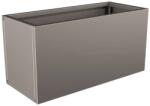  Nívó Lineo virágláda M, Quartzszürke színben 80x35x40 cm