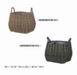 NDT Kensington 01G Light Grey Set Of 2 kerámia növénytartó szett