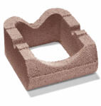  Flori kőedény vörös színben 27x31x13 cm (szállítási költség rendelt mennyiségtől függően)