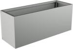  Nívó Lineo virágláda L, Fehéralumínium színben 100x35x40 cm