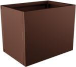  Nívó Lineo virágláda S, Mahagónibarna színben 50x35x40 cm