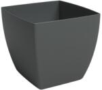 Artevasi Siena Matt 14 cm műanyag növénytartó antracite