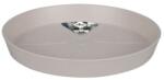 elho Loft Urban Saucer Round 21 cm Warm Grey műanyag növénytartó alátét