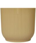 elho Vibes Fold Round 14 cm Butter Yellow műanyag növénytartó
