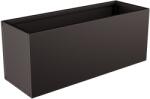  Nívó Lineo virágláda L, Szürkésbarna színben 100x35x40 cm