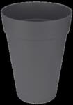 elho Pure Round High Anthracite műanyag kaspó 35 cm