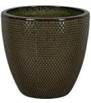 NDT Busan 1-01DA drip green set of 3 kerámia növénytartó szett