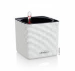 Lechuza CUBE Color White műanyag növénytartó 14 cm
