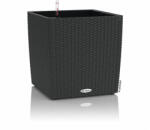 Lechuza CUBE Cottage 30 - All-In-One graphite black
