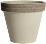 Degrea Vaso Vulcano Graffiato 13 cm agyag növénytartó