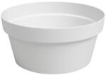 Artevasi Capri Bowl 25 cm White műanyag növénytartó
