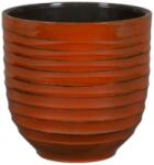 NDT Seia 1-01RD red brown 20 cm kerámia növénytartó