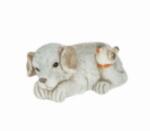  Kutya kismadárral kerámia kaspó 32x21, 5x16 cm