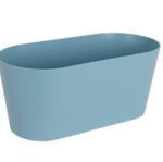 Artevasi Porto Plant Box 30 cm műanyag kaspó safari green színben