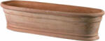 AnticoMestiere Giardiniera Ovale Liscia agyagláda 65 cm