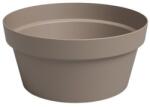 Artevasi Capri Bowl 25 cm Taupe műanyag növénytartó