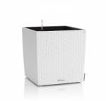 Lechuza CUBE Cottage White műanyag növénytartó 40 cm