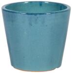 NDT Shanghai 4-01DB DGM blue set of 4 kerámia növénytartó szett