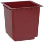 Artevasi Insert Pisa 33/60 cm műanyag kaspó betét Dark Red színben