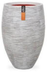 Capi Europe Vase elegant deluxe Rib NL kaspó 56x84 ivory