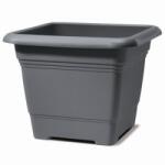 Scheurich 326/48 Nora Metallic Grey műanyag kaspó 48 cm