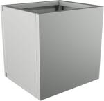  Nívó Lineo virágláda XS, Fehéralumínium színben 40x35x40 cm