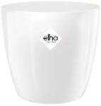elho Brussels Diamond Round 16 cm White, műanyag kaspó