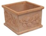 Terrecotte Italiane Cubo Limoni 23X23X16 cm agyag növénytartó