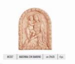 Terrecotte Italiane Madonna Con Bambino 39X30 cm agyag növénytartó
