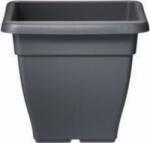 elho Torino Campana Square 40 cm műanyag kaspó Anthracite