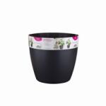 elho Brussels Round Allin1 35 cm Metallic Bl, műanyag kaspó