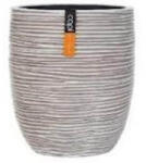 Capi Europe Vase elegant high Rib kaspó 15x17 ivory