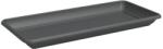 Artevasi Venezia Rectangular Saucer 80 cm Anthra műanyag növénytartó alátét
