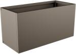  Nívó Lineo virágláda M, Sötétbézsszürke színben 80x35x40 cm