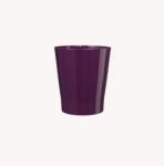 Soendgen Keramik Merina Candy Shiny Aubergine 14 cm kerámia növénytartó