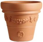 Degrea Vaso Festonato 44 cm agyag növénytartó