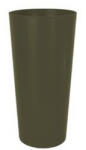 Artevasi Porto High Mate 37/80 cm műanyag kaspó dry green színben
