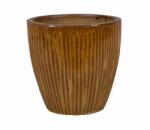 NDT Bremen 1-02T Ochre Set Of 4 kerámia növénytartó szett